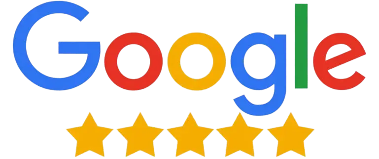 Google business logo with 5 stars indicating high customer satisfaction.
