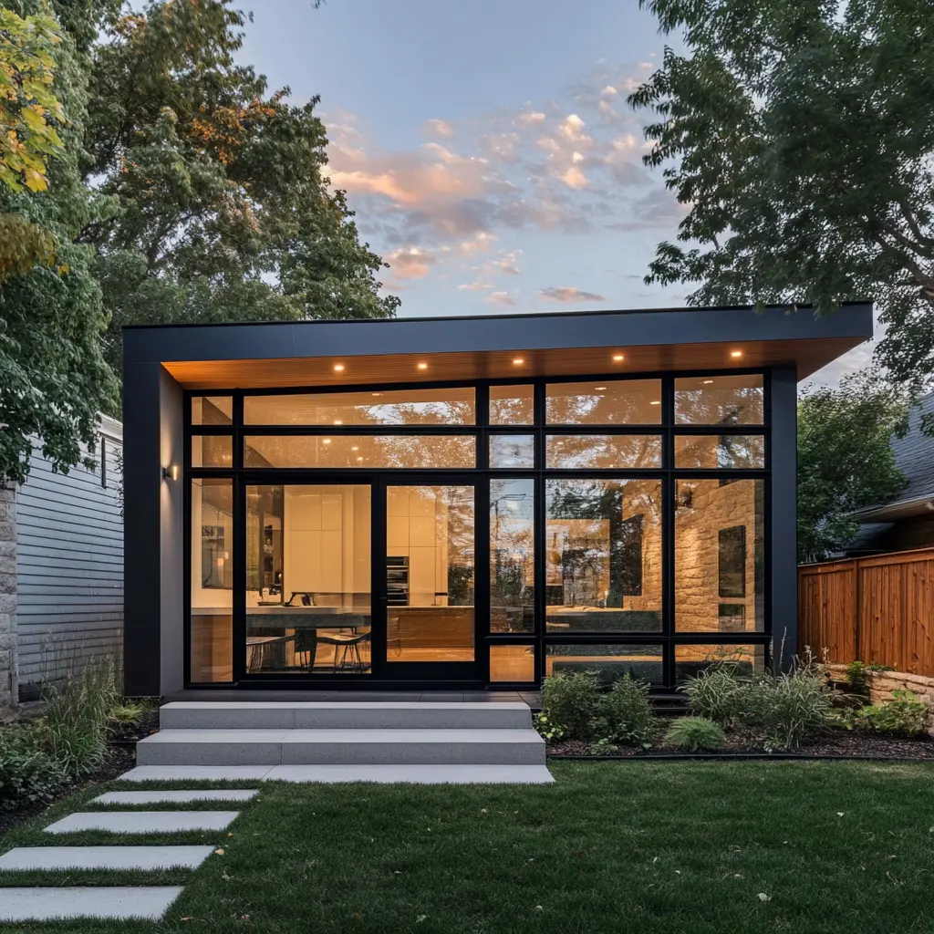 Modern ADU with private patio and natural landscaping in Westminster
